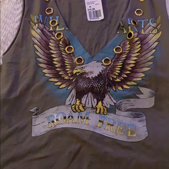NEW Forever 21 eagle tee - Picture 3 of 5